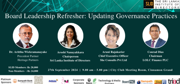 Board Leadership Refresher: Updating Governance Practices