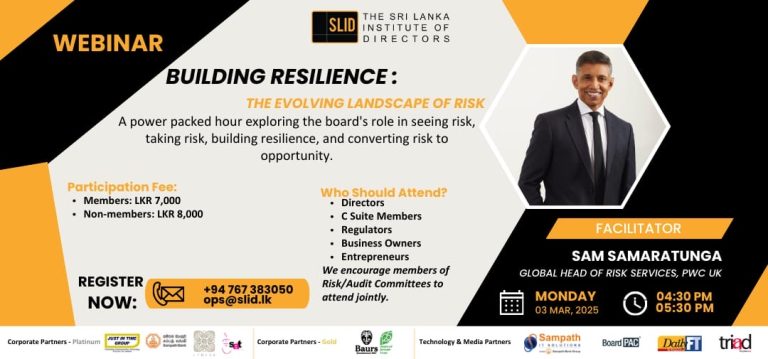 Building Resilience: The Evolving Landscape Of Risk - Webinar