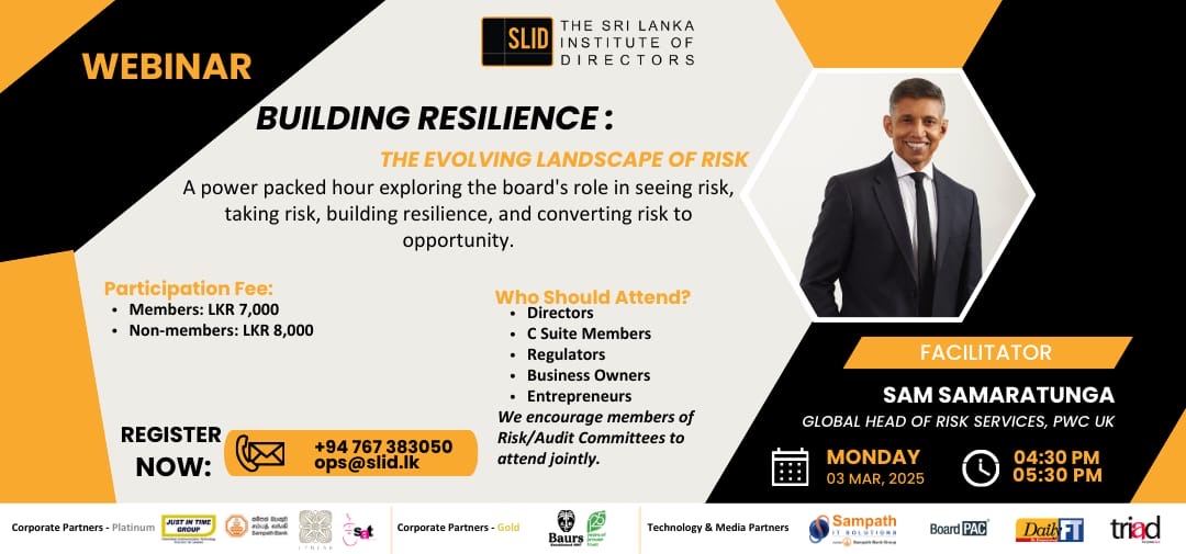 Building Resilience: The Evolving Landscape Of Risk - Webinar