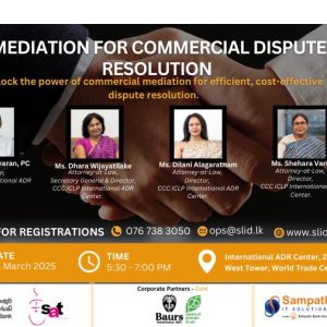 Mediation For Commercial Dispute Resolution