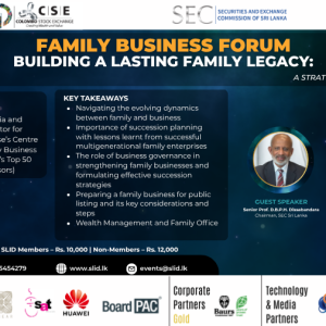Family Business Forum - Building A Lasting Family Legacy: A Strategic Approach to Growth And Continuity