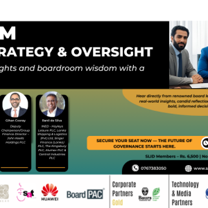 SLID INED Forum – Corporate Strategy & Oversight
